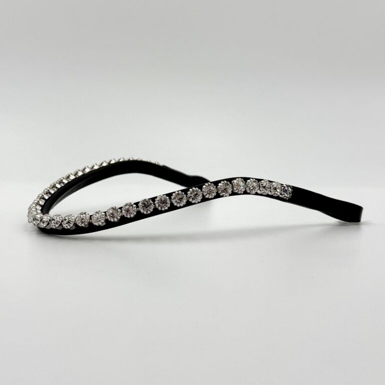 Fiore Pandebånd i klar krystal – 8 mm sten
